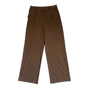 Halara Wide Leg Dress Pants Color Sepia Size Large Tall